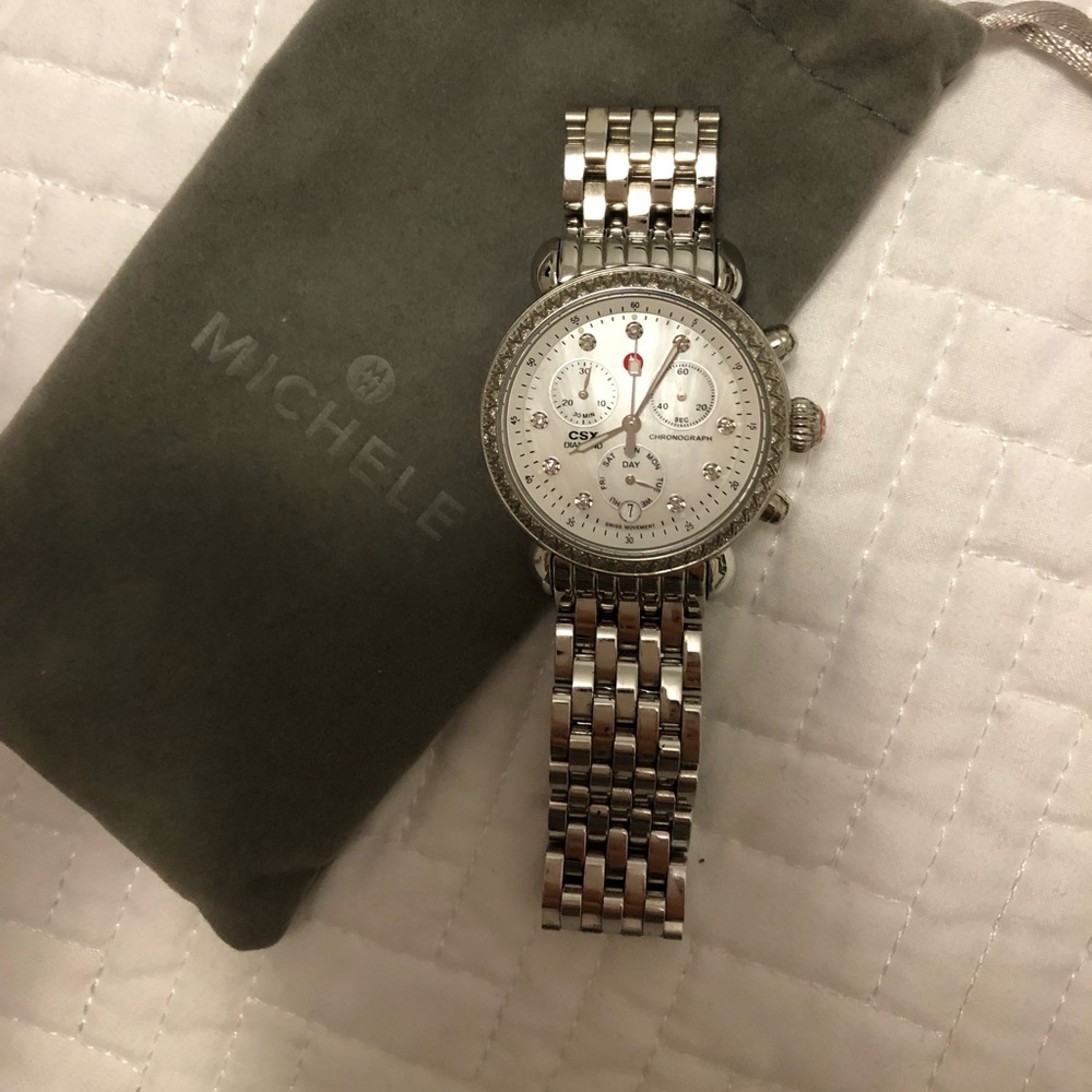 Michele CSX Diamond Watch